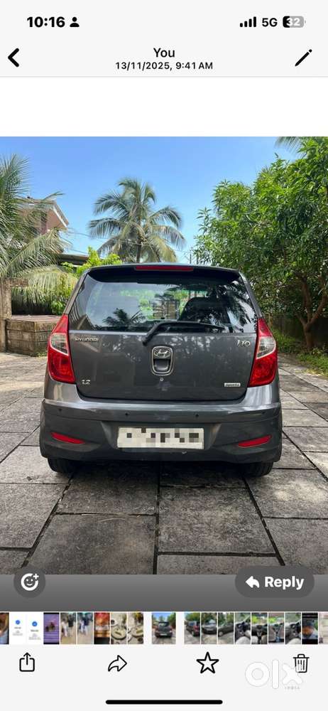 Hyundai I10 Sports Kappa 1.2 Model 2011 Km 69000 New Paper 2031