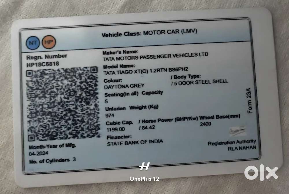 Tata Tiago 2024 Petrol 15000 Km Driven