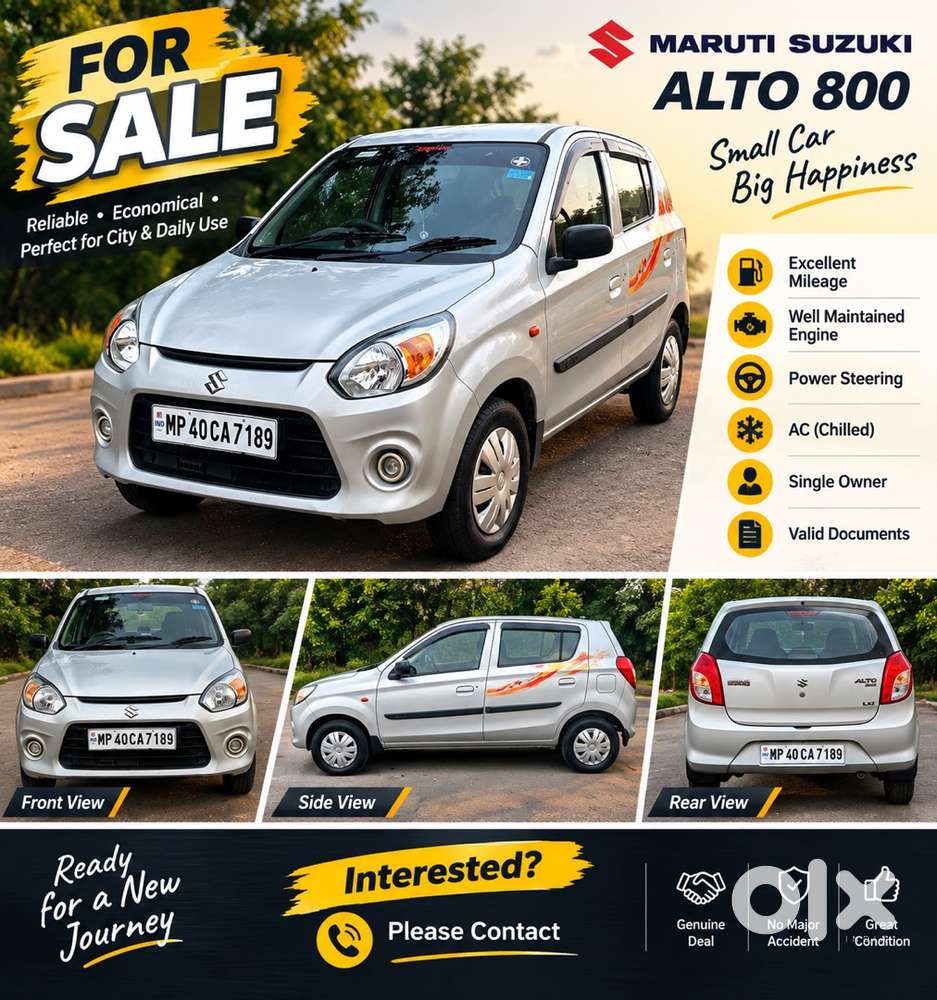 Maruti Suzuki Alto 800 2019 Km Driven 72000