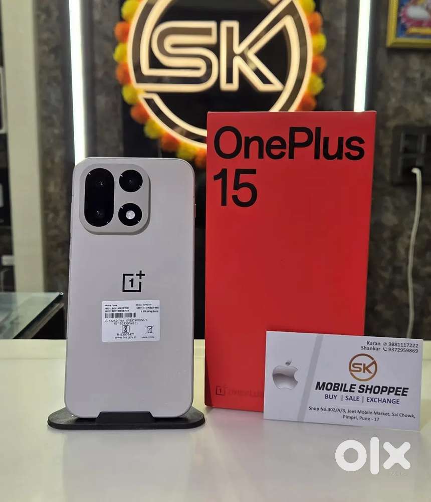 One Plus 15 (12/256gb) Only 15 Days Old Just Unboxed N ACTIVED ...