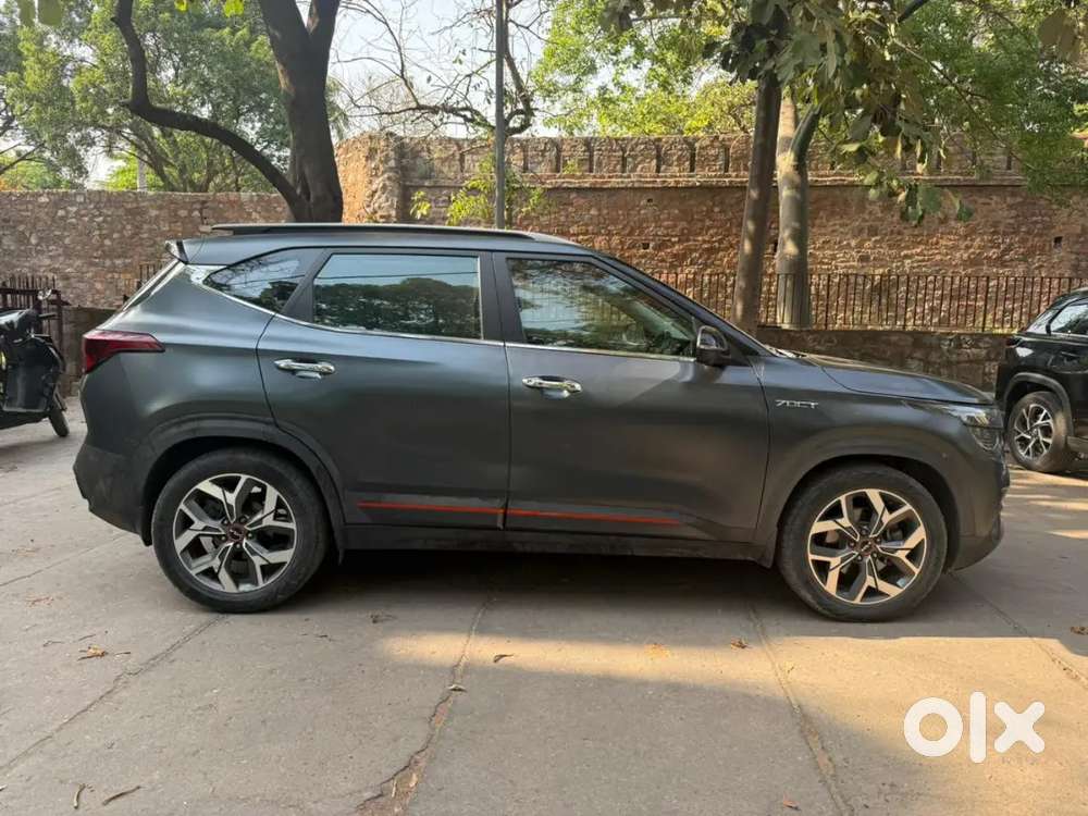 Kia Seltos Xline 1.4 Turbo Petrol Top Model  Mint Condition Delhi Ncr