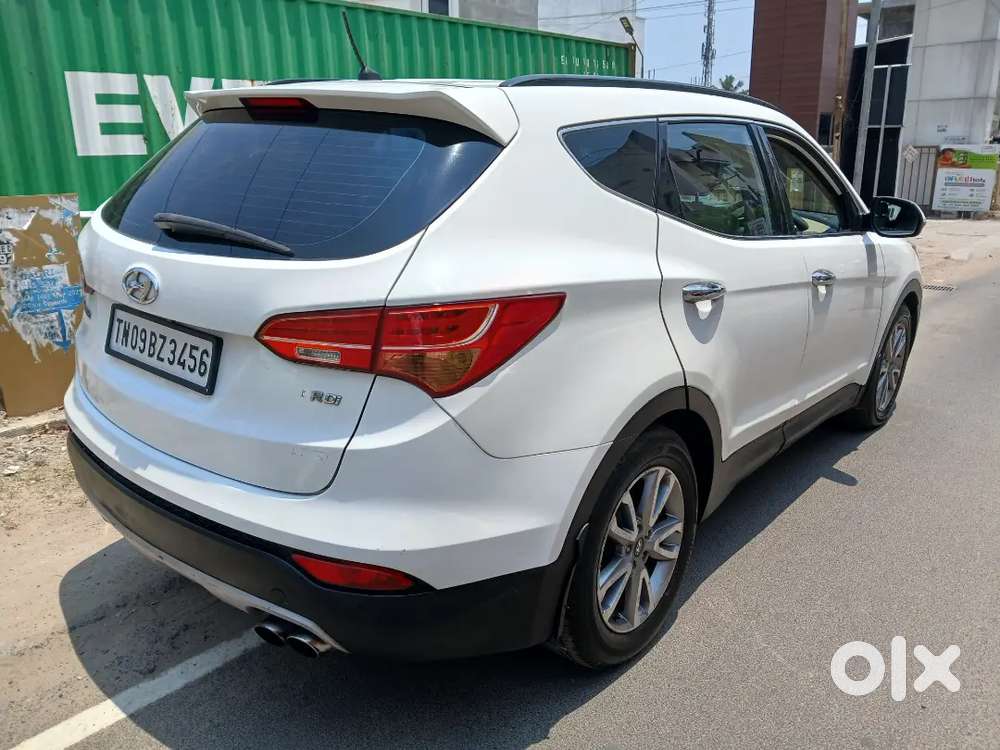 2014 Santafe Sx Automatic Diesel Ac Working Insurance Current 1st Owne