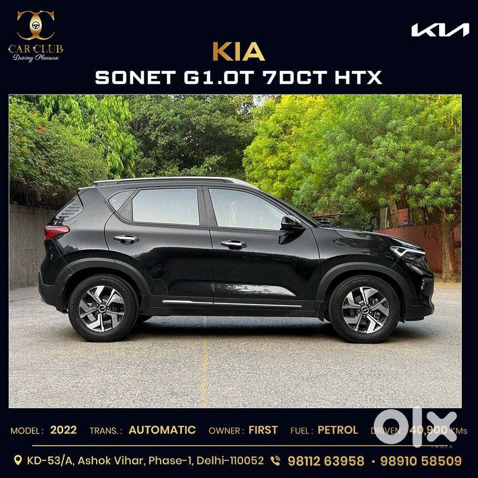 Kia Sonet 1.0 Htx Dct Anniversary Edition, 2022, Petrol
