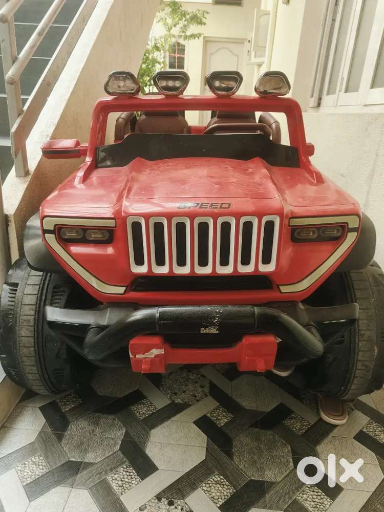 This Item Is A Battery-operated Ride-on Toy Jeep For Children