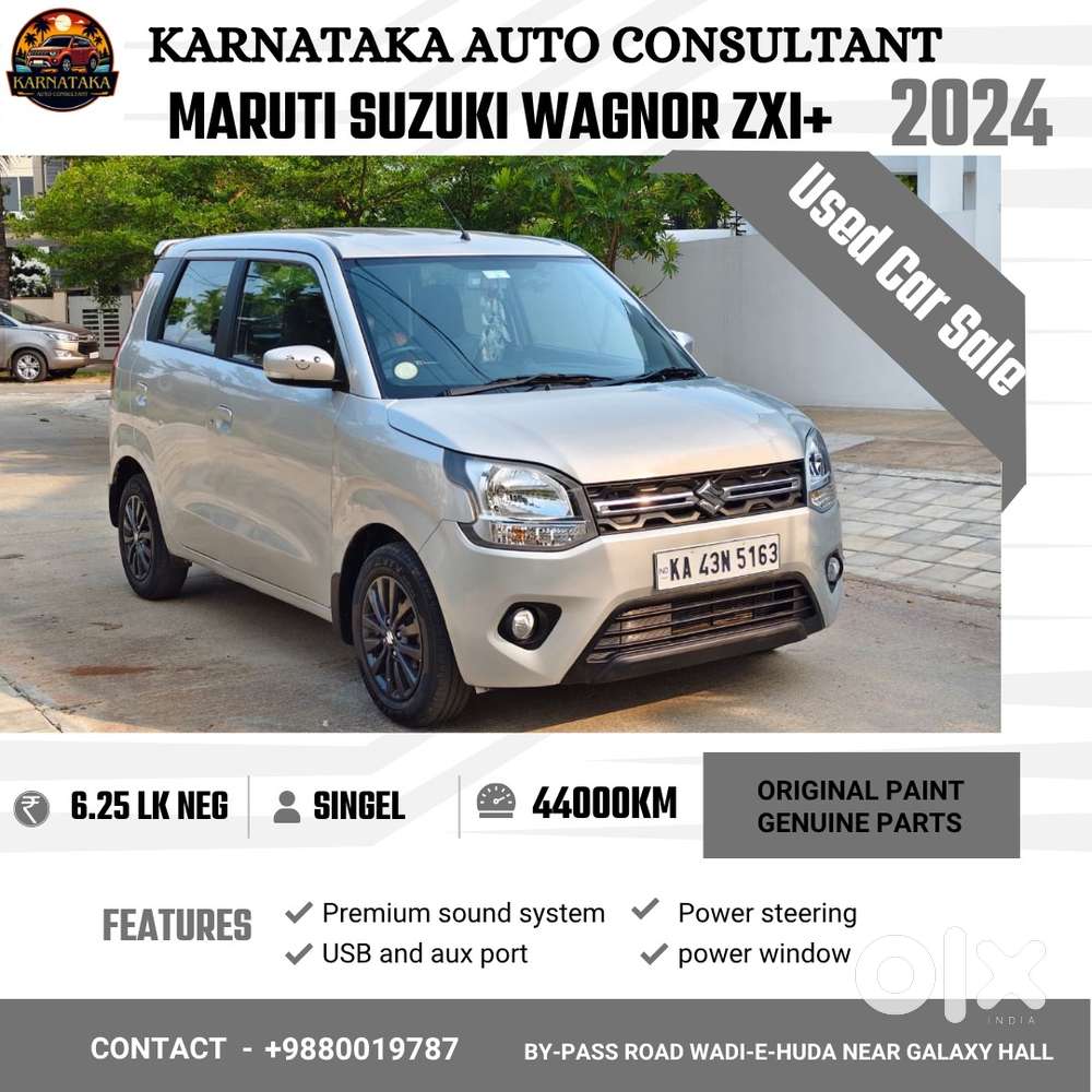 Maruti Suzuki Wagon R 1.2 Zxi Plus, 2024, Petrol