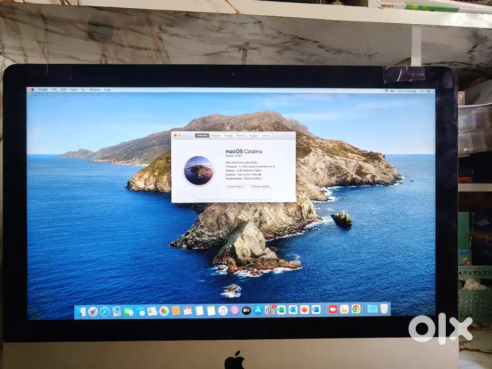 Imac, model A1418, 21.5-inch display version.