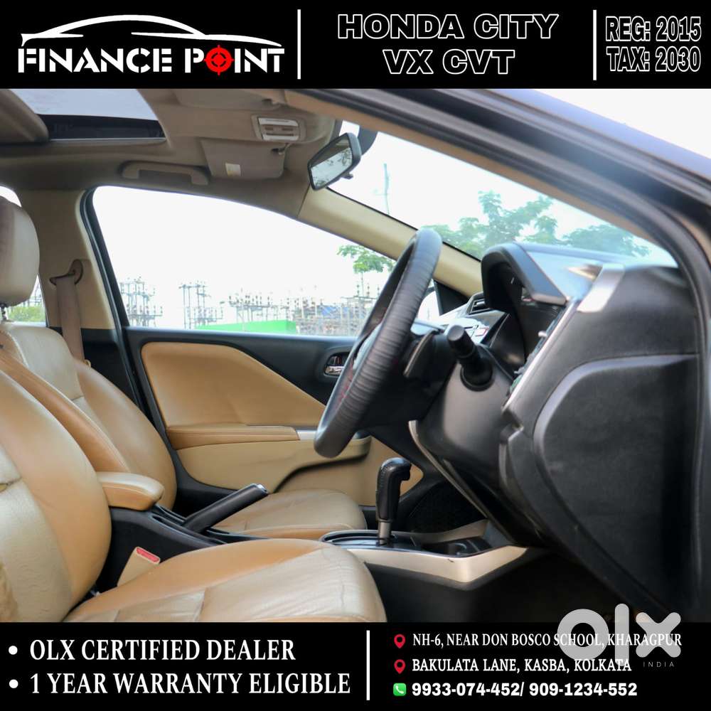 Honda City Vx Petrol Cvt, 2015, Petrol