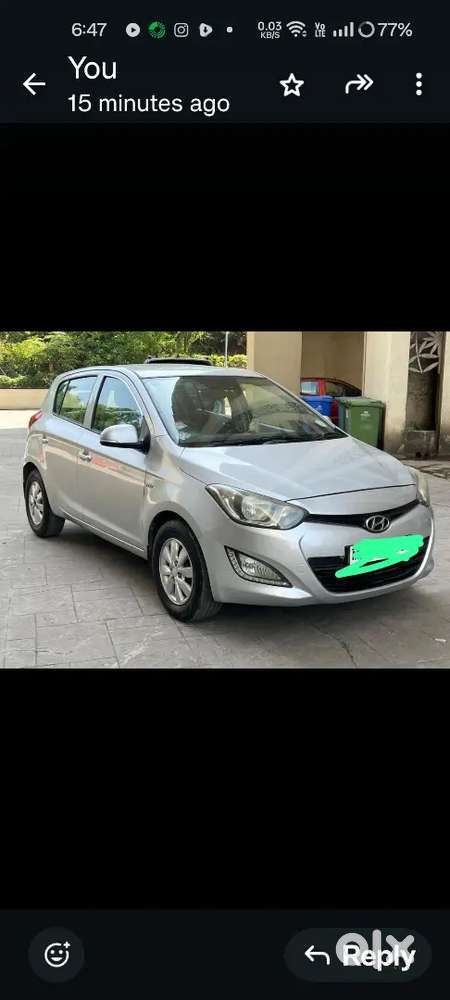 Hyundai I 20 Sports Excellent Condition  Doctor Car For Sale.