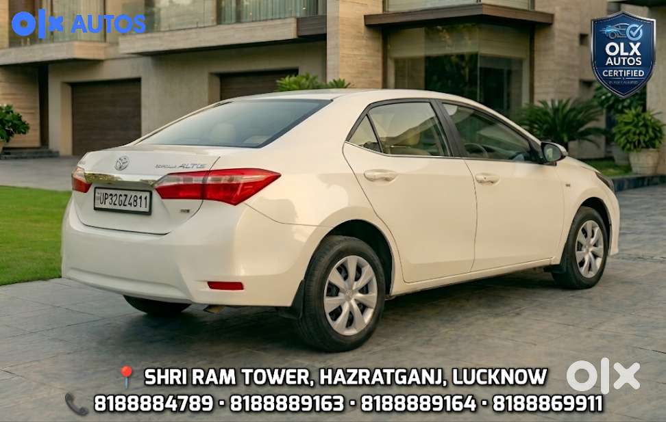Toyota Corolla Altis 1.8 J, 2016, Petrol