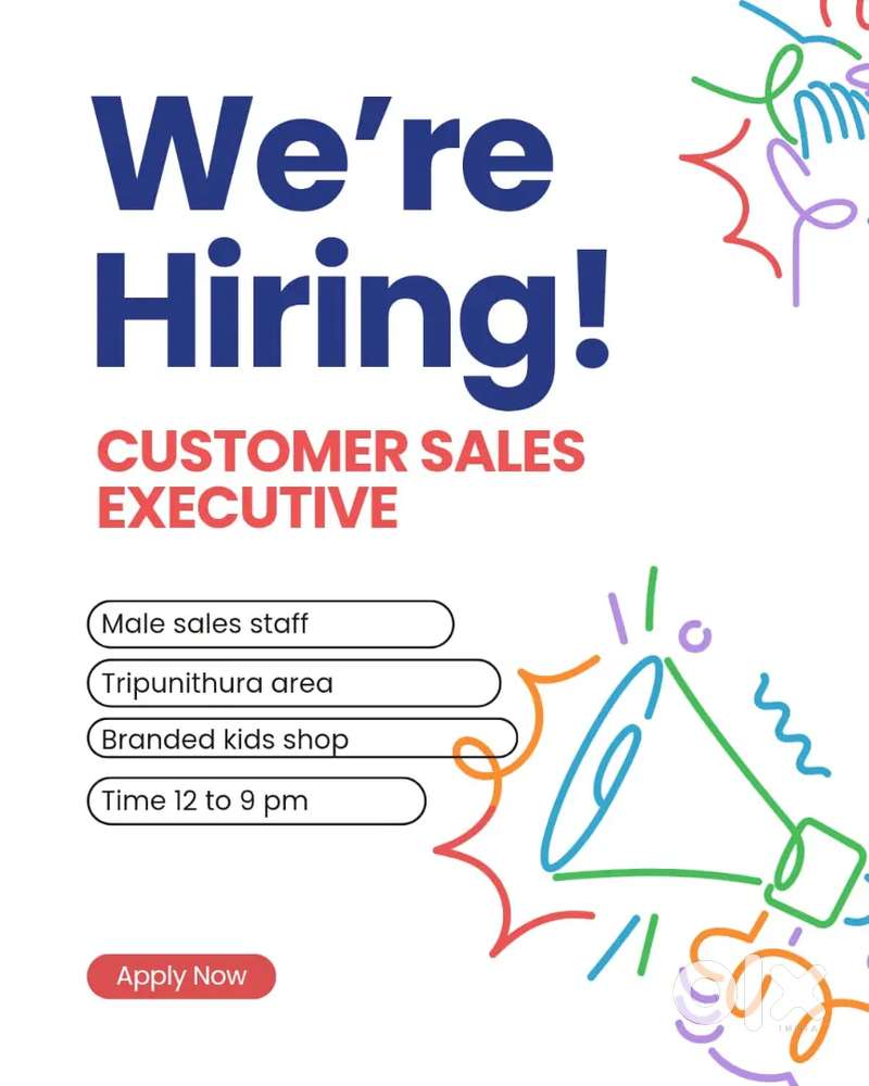 Male sales staff Tripunithura