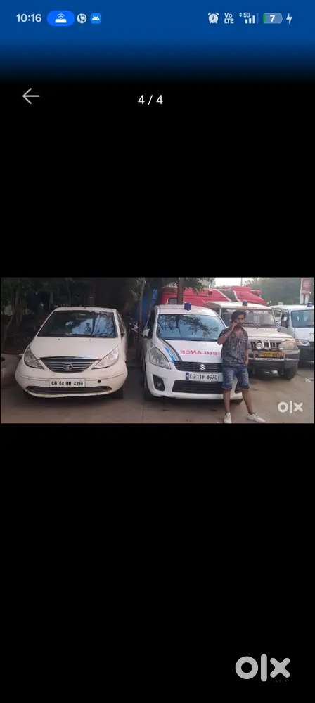 4 Tyre New Hai Puri 90% Avi Ambulance Hai Private Ho Jayegi Gaadi