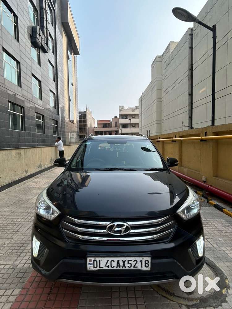 Black Automatic Petrol Hyundai Creta 2017