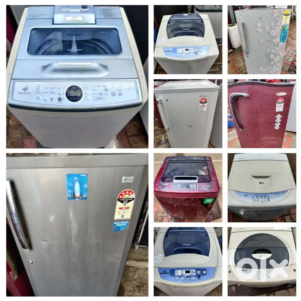 Rent on fridge washing Machine and washing