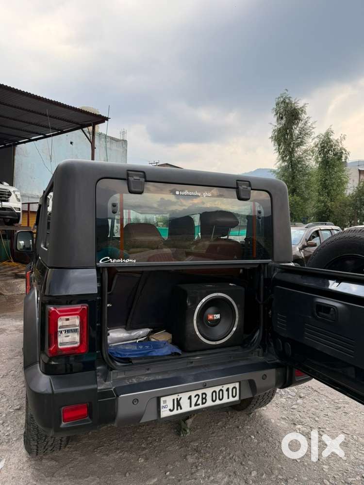2020 Mahindra Thar Lx 4x4 Black With Brand New Alloy N Tyres