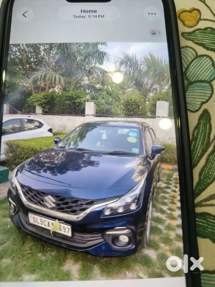 Baleno Maruti Suzuki Car (blue)