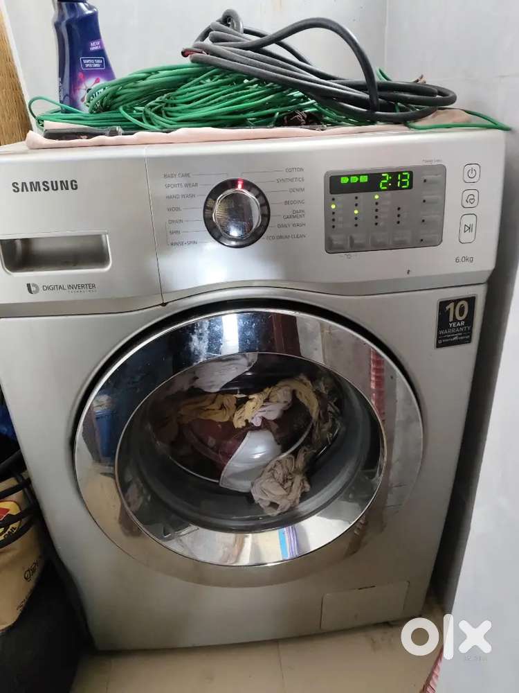 Samsung front load washing machine 6kg