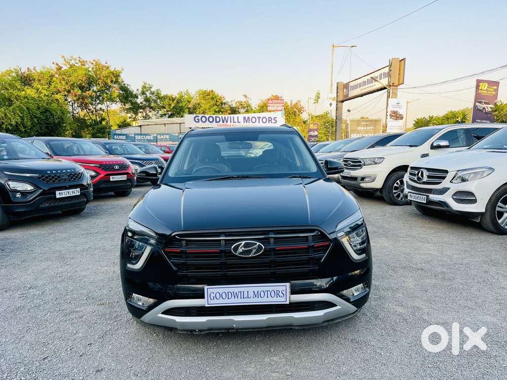 Hyundai Creta 1.5 S Plus Knight Diesel Dual Tone, 2022, Diesel