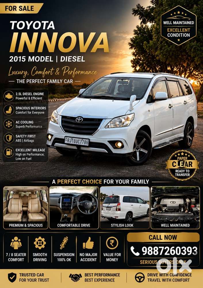 Toyota Manual Diesel Car 2015