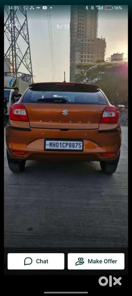 Maruti Suzuki Baleno 2017 Petrol 60000 Km Driven