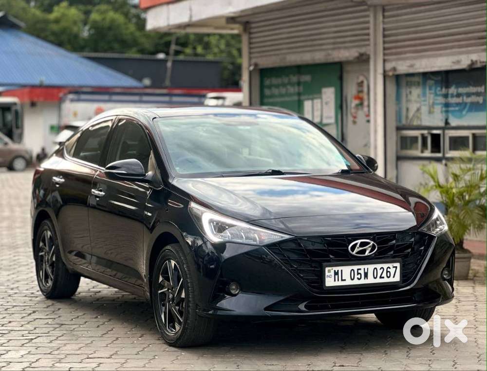 Hyundai Verna 1.5 Sx (o) Turbo Petrol Dct, 2021, Petrol