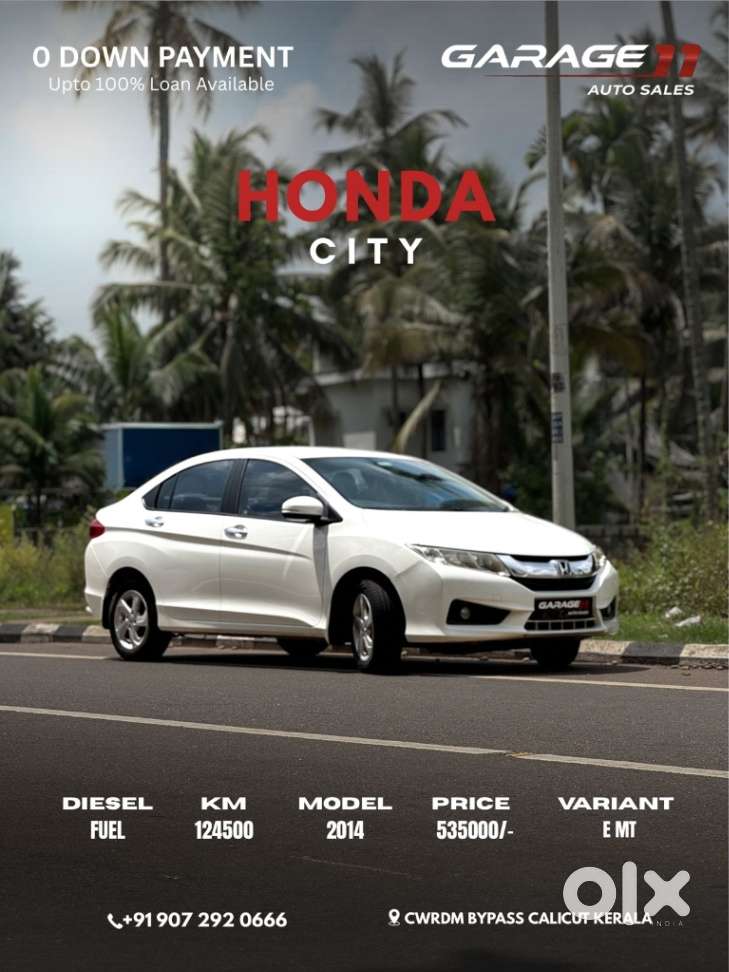 Honda City Sv Mt I-dtec, 2014, Diesel