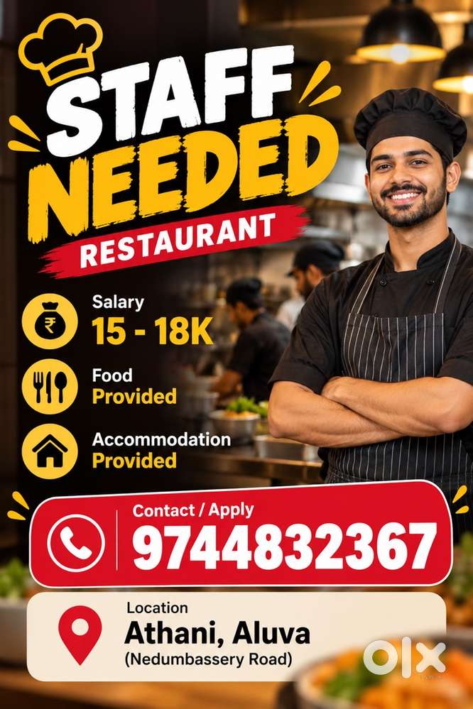 Resturant staff needed