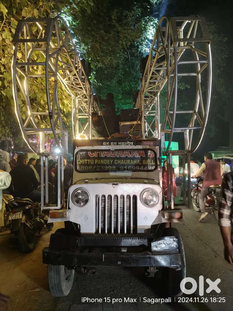 Dj Truss Jeep And Generator