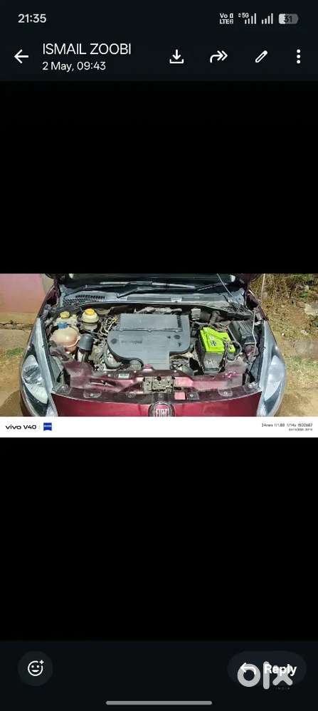 Fiat Punto 2015 Diesel 110000 Km Driven