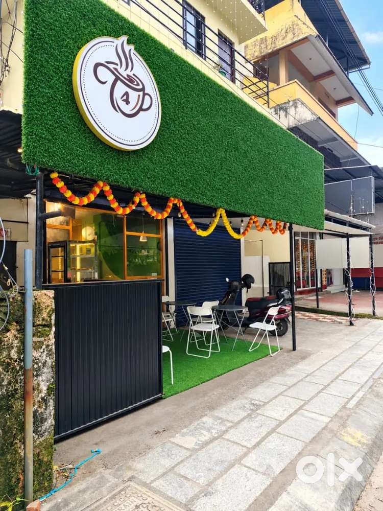 Thripunithura- Cafe for Sale-Vadakkekotta- Furnished - 350 sqft - 4L