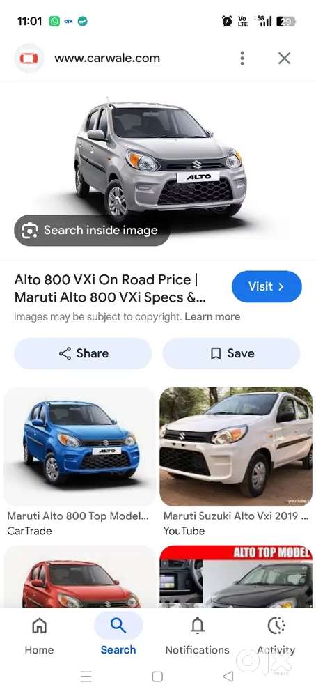Maruti Suzuki Alto 800 2022 Petrol 18000 Km Driven
