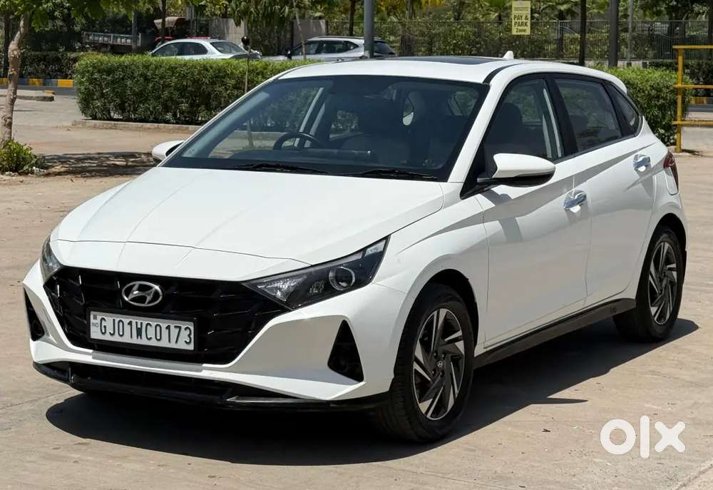 2021 Hyundai I20 Kappa Opt Petrol  Sunroof  1st Owner  White.