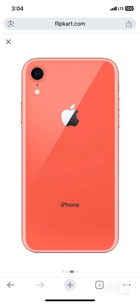 Apple Iphone Xr Orange Colour Apple IPhone XR 128 GB Storage