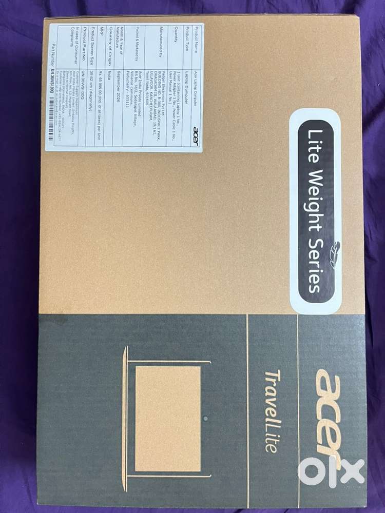 Brand New(box pack) Acer Ryzen 3 Laptop | 8GB RAM | 256GB SSD