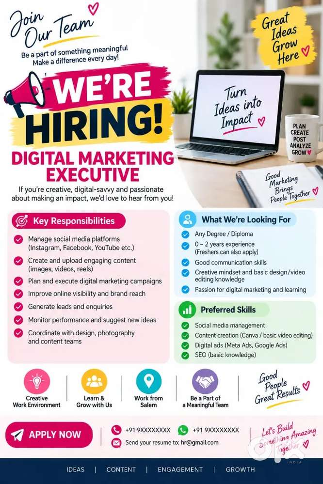 Digital marketing executive