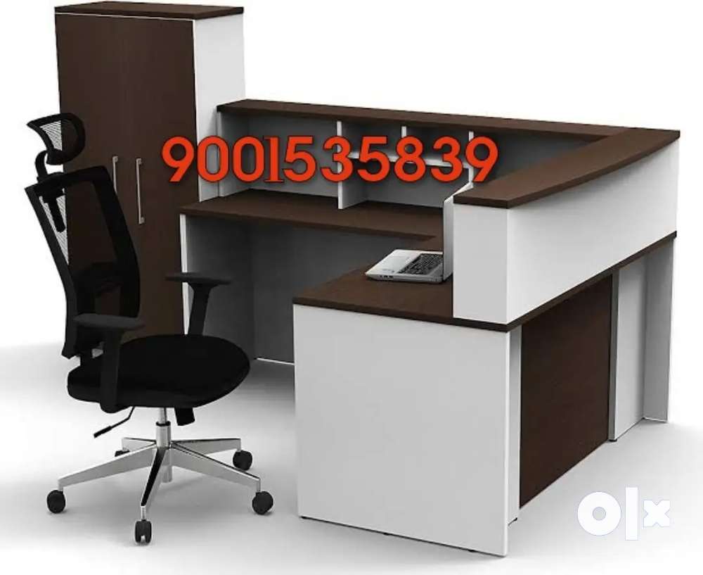 L shape deals cash counter table