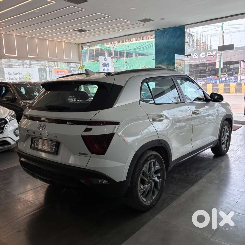 Hyundai Creta 1.4 Sx (o) Turbo Petrol Dct Dual Tone, 2021, Petrol