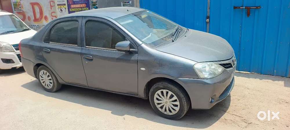Toyota Etios G Grey Colour Petrol/cng