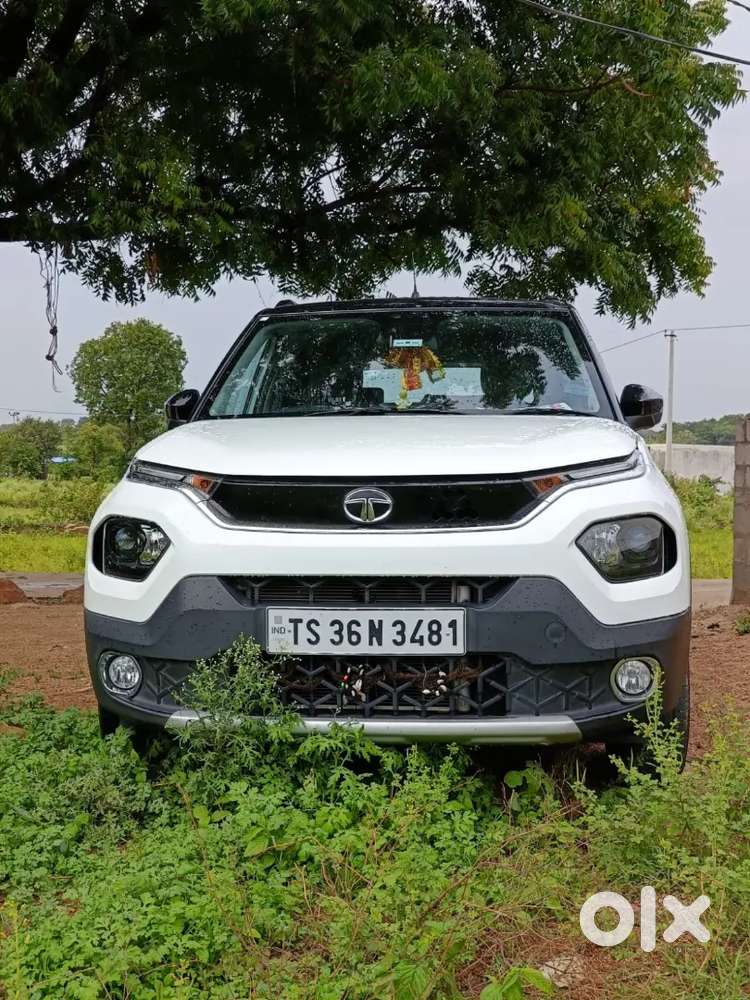 Tata Punch White Dual Tone White Colour 2023 June Model