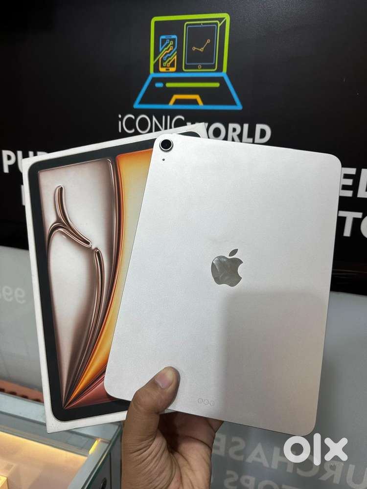 i pad air m3 11 inch wifi only with apple care. 2028