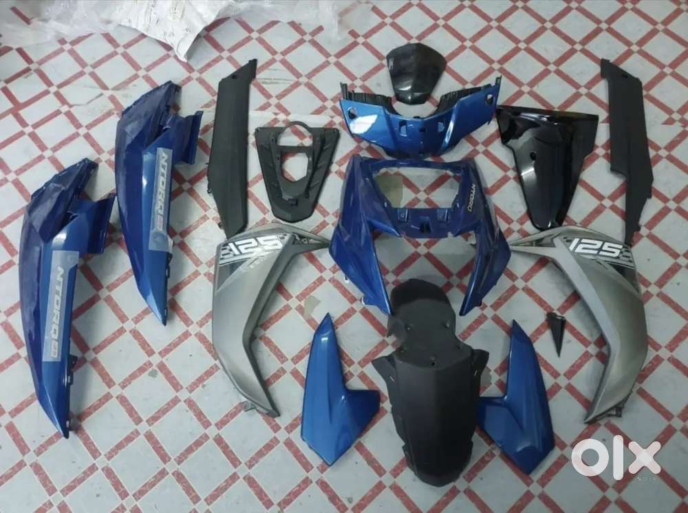 100% original TVS Ntorq full body - Blue
