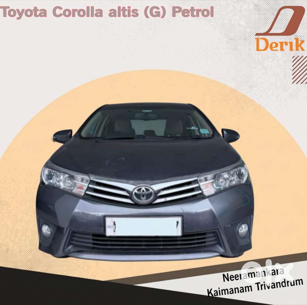 Toyota Corolla Altis G At, 2015, Petrol