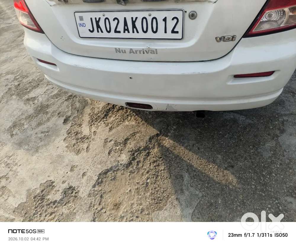 Maruti Suzuki Dzire 2009 Car Documents Extended Till 2029
