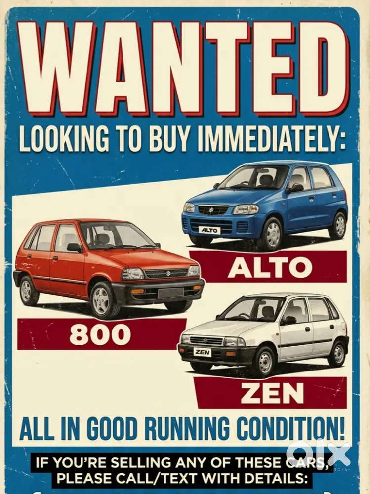 Need 800/ Alto / Zen