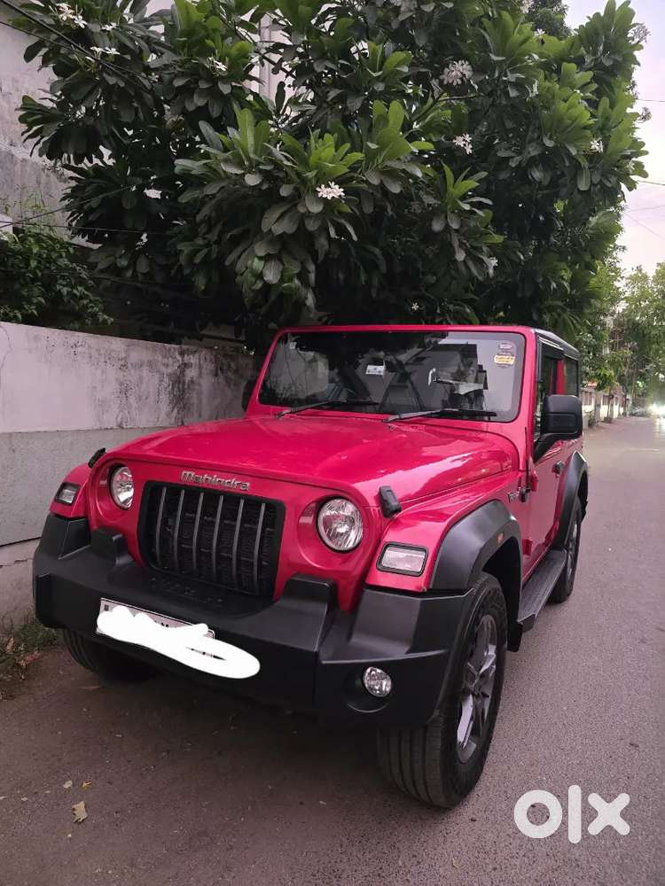 Mahindra Thar.e 2022 Diesel Well Maintained Red Colour