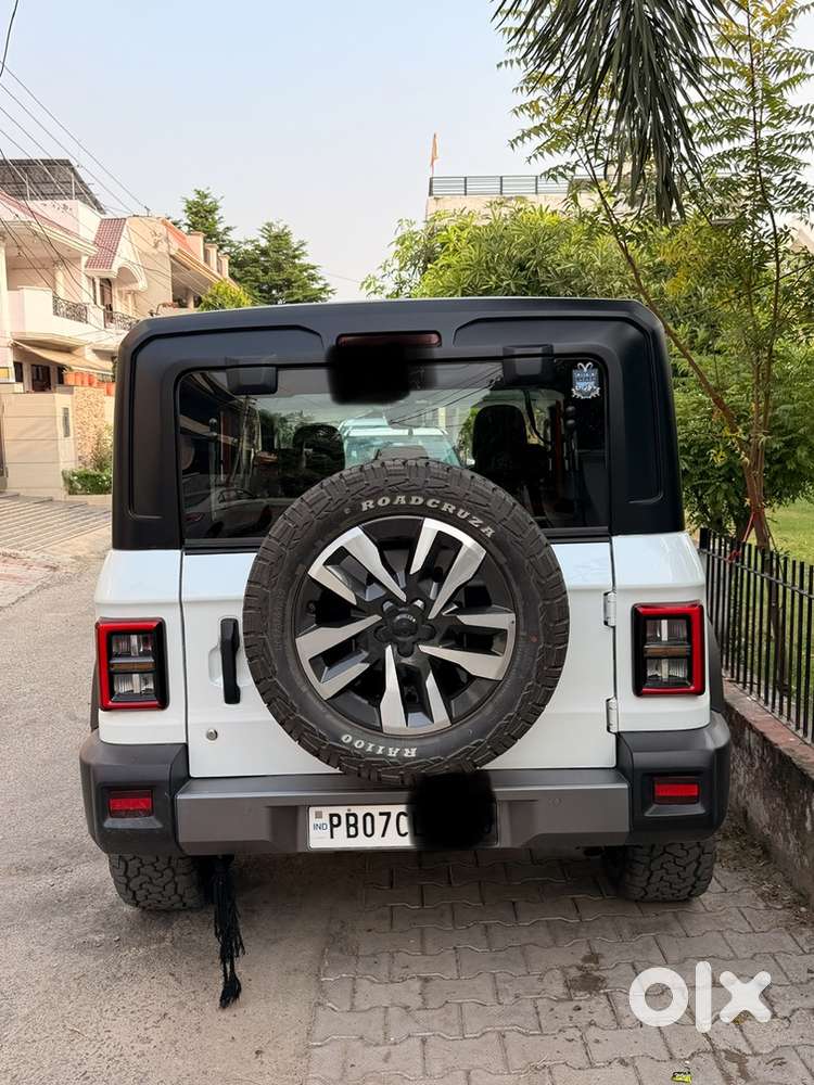 Mahindra Thar Roxx Diesel 2025 Ceramic Coated Tyre Change With Paid No