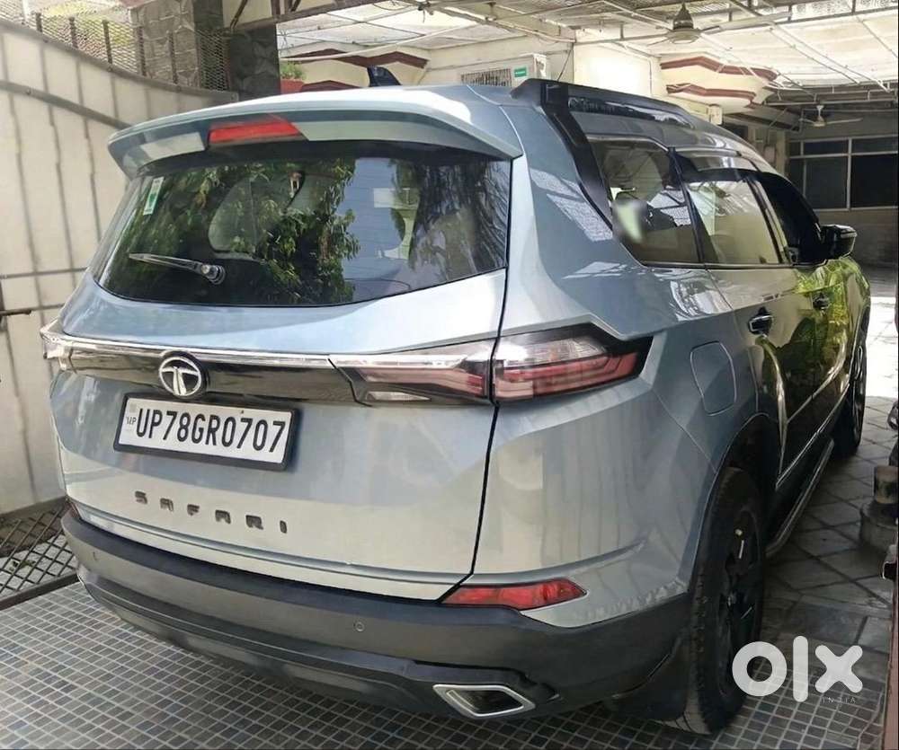 Tata Safari Xza Plus Top Model 2021 Colour Tropical Mist Adventure