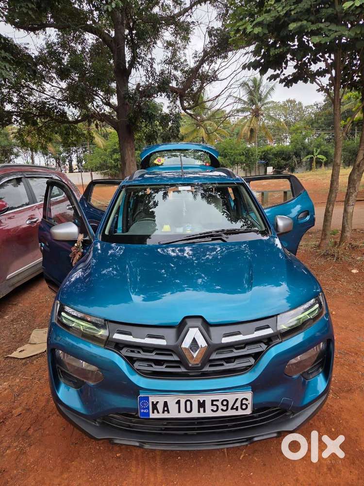 Renault Kwid Zanskar Blue  Fully Loaded  Recently Serviced