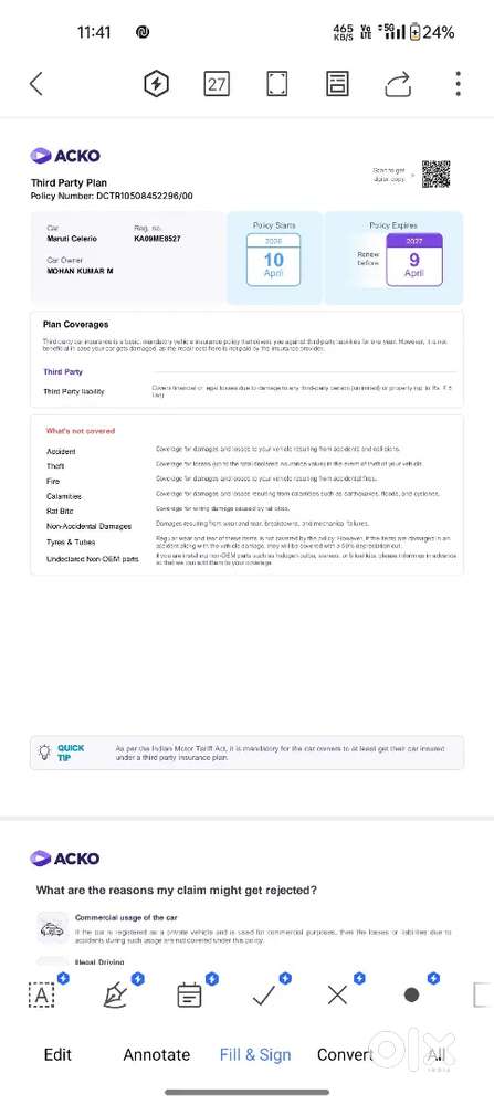 Celerio Petrol/cng Car For Sale