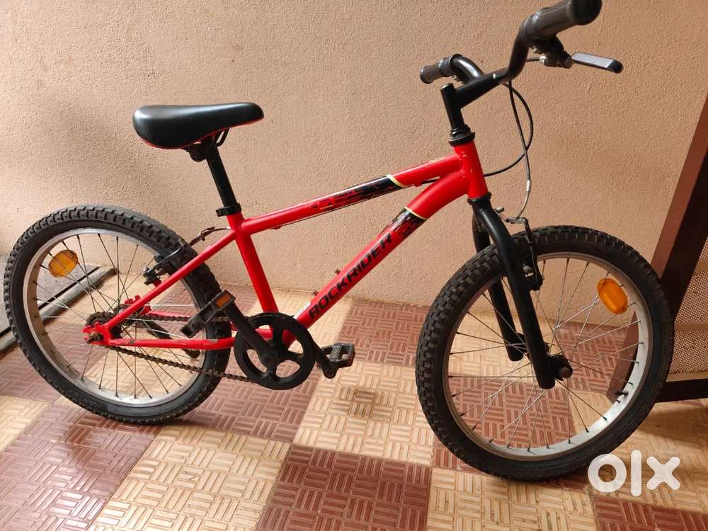 Red Colour Decathlon Mtb St 20 Decathlon Rockrider ST20 Bicycle