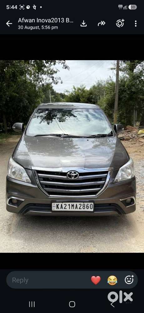 Toyota Innova 2.5 V 7 Str, 2013, Diesel